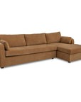 Burrow - Sleeper Sectional With Right Storage Chaise - Ginger