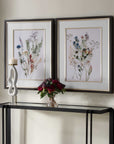 Delicate Flowers - Framed Prints (Set of 2)
