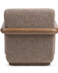 Welson - Swivel Accent Chair - Warm Mocha