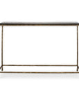 Ovard - Minimalist Metal Console Table - Brass