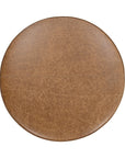 Clair - Leather Round Table