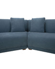 Fraser - 5 Piece Modular Sectional - Deep Blue