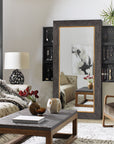 Big Sky - Floor Mirror With Jewelry Storage - Dark Gray