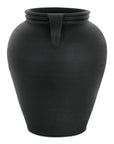 Jovi - Terracotta Vase - Black