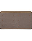 Simone - 6 Drawer Dresser - Brown