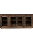 Jett - Wood 4 Door Cabinet - Natural