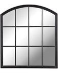 Lyda - Arch Mirror - Aged Black