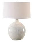 Dribble - White Glaze Table Lamp