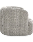 Walter - Upholstered Swivel Chair - Heathered Gray