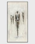 Cyclist - Painting Art by Buddy Whitlock
