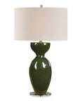 Curhan - Glaze Table Lamp - Green
