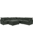 Caplan - 6 Piece Modular Sectional With Ottoman