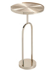 Modern - Fawn Martini Table - Pearl Silver