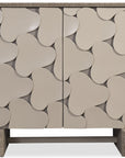 Melange - Pinwheel Hall Chest - Gray