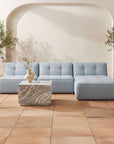 Sunseeker - Outdoor Chaise - Light Blue