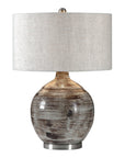 Tamula - Table Lamp - Distressed Ivory