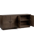 Oakridge - 4 Door Cabinet - Havana Brown