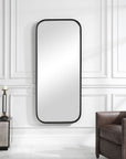 Concord - Tall Iron Mirror - Black
