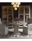 Coalesce - Rasmus Round Dining Table - Pearl Silver