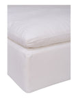 Clay - Livesmart Fabric Ottoman - Cream
