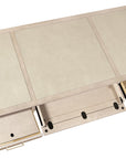 Home Office - Executive Desk - Polished Limestone