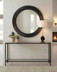 Montgomery - Round Mirror - Black