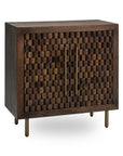 Norwood - 2 Door Cabinet - Bark Brown