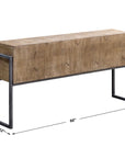 Nevis - Contemporary Console Table - Light Brown