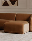 Faye - Left Sectional - Tan