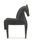 Gallant - Wooden Sculpture - Black