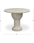 Magnolia - Outdoor Cafe Table - Cream