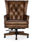 EC - Finley Executive Chair - Dark Brown