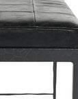 Malo - 28" Leather Bench
