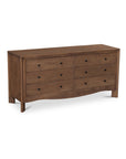 Mabel - 6 Drawer Dresser - Dark Brown