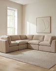 Cates - Corner Chair - Pebble