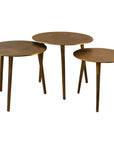 Kasai - Coffee Tables (Set of 3) - Gold
