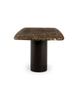 Daphne - Dining Table Large - Dark Emperador Marble / Brown