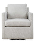 Tisdell - Swivel/Glider Chair - Cream
