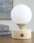 Abril - Rechargeable LED Accent Lamp - Brass,Gold