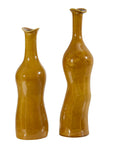 Sienna Flow - Indoor-Outdoor Bottle Vases (Set of 2) - Brown