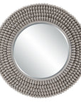 Portside - Round Gray Mirror