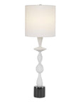 Inverse - Marble Table Lamp - White