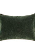 Heirloom Velvet - SLD Pillow - Forest Green