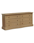 Clarence - 6 Drawer Dresser - Natural