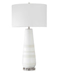 Santino - Crackled Ivory Table Lamp