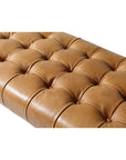 Wyatt - Leather Bench - Beige
