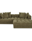 Davie - Nook Modular Sectional - Olive