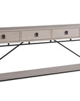 Coalesce - Barber Console - Pearl Silver