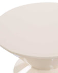 Lyford - Modern Accent Table - White