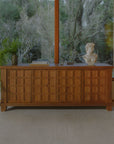 Enya - Sideboard - Red / Oak